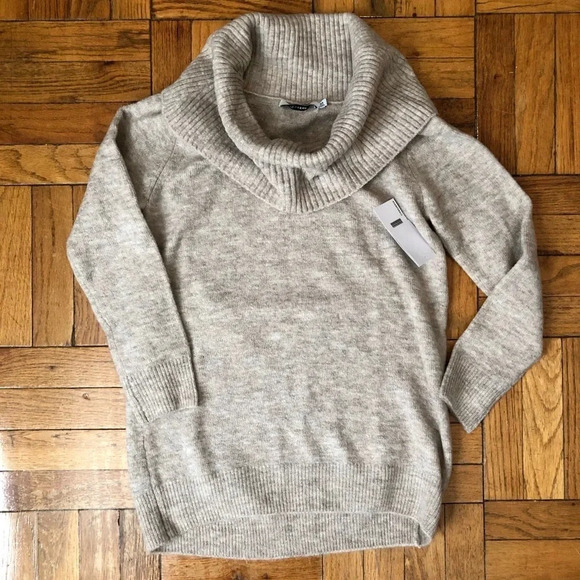 Oversized Plush soft cowl neck sweater NWT - Picture 2 of 6